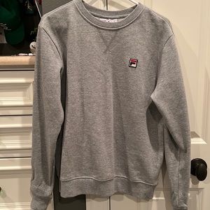 Womens Fila Gray Crewneck!